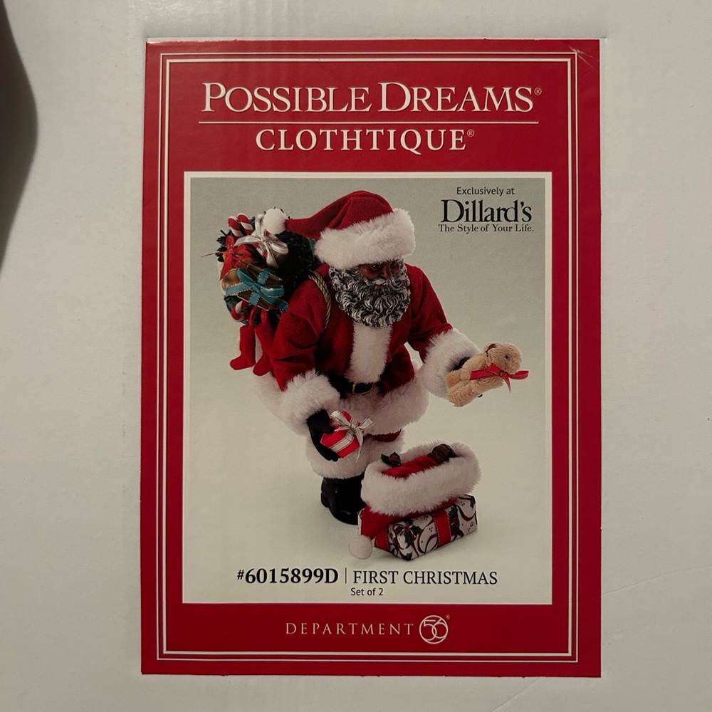 Possible Dreams Santa Figurine